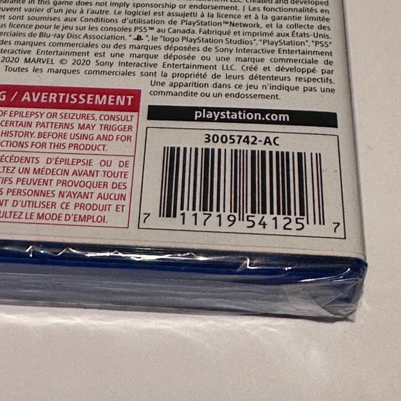 Marvel Spider-Man Miles Morales Ultimate Edition Sony PS5 Factory Sealed - Picture 3 of 3